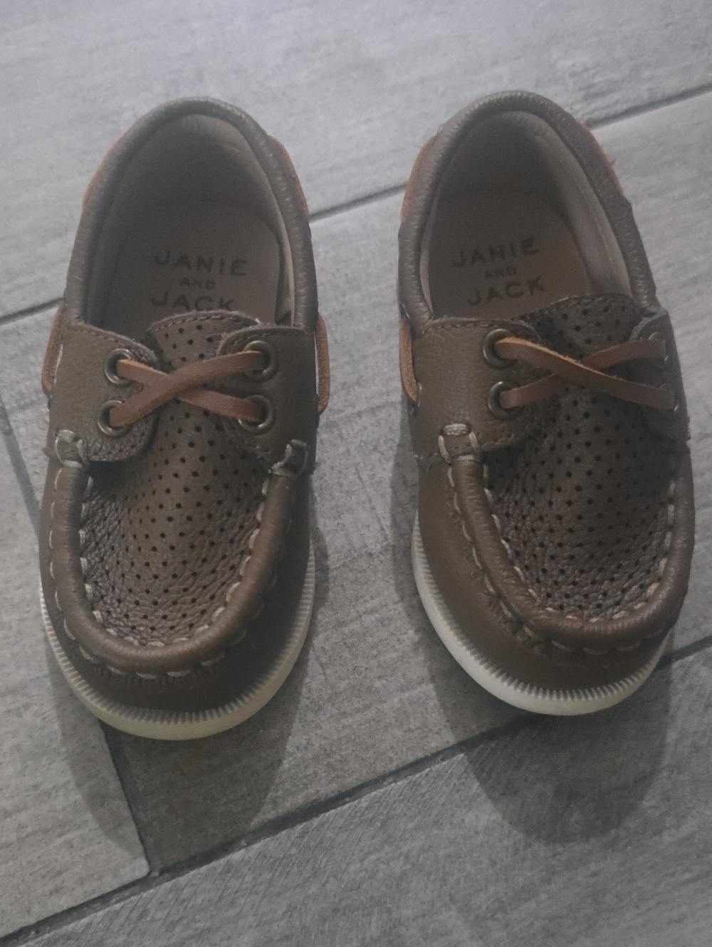 Janie and Jack Size 5 Baby Loafer
